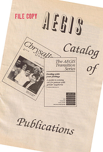 AEGIS Catalog of Publications