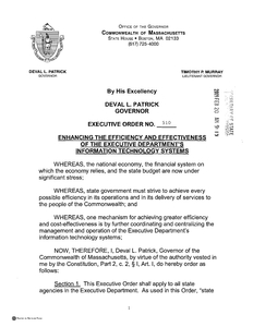 Executive Order (new series) No. 510