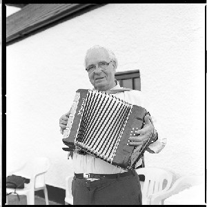 Lord Gerry Fitt, co-founder of SDLP. Shots taken at his holiday home near Ballycastle, Co. Antrim