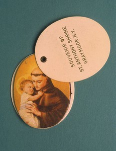 Badge of St. Anthony and the Child Jesus