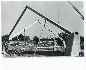 Edmond's Hall exterior under construction