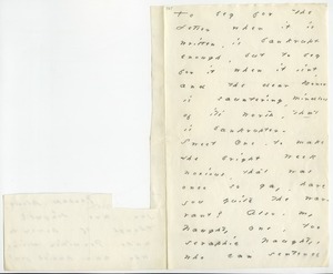 Emily Dickinson letter to Otis Phillips Lord