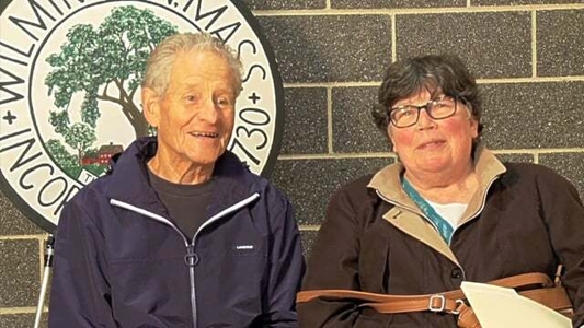 Peter Cain and Marty Cain at the Wilmington Mass. Memories Road Show: Video Interview
