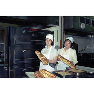 Bakers at Andy's Garment Workers Food Service Graduation