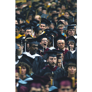 Class of 1994 graduates seated during the commencement ceremony