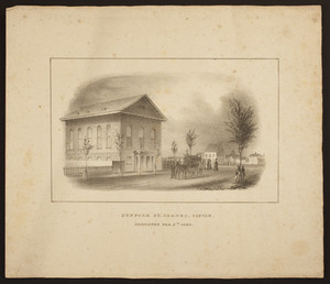 Suffolk St. Chapel, Boston, dedicated Feb. 5th 1840