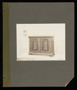 "Sideboards: Italian, Elizabethan, Jacobean, William & Mary, Queen Anne, Empire, Miscellaneous 27A"