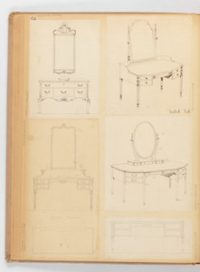 Toilet Tables. Cheval Glasses. -- Page 54