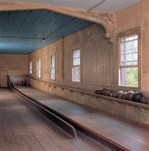 Bowling alley, Roseland Cottage, Woodstock, Conn.