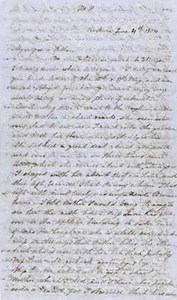 Letter from Mary E. Blanchard to Benjamin Seaver, 4 June 1854