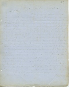 Letter from Lot Janney to Joseph Lyman
