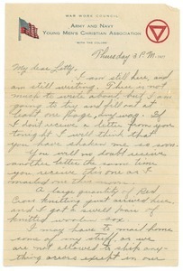 Letter from Frank F. Newth to Letitia Crane