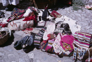 Costume pieces at Struga market