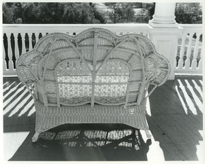 Mount Washington veranda loveseat