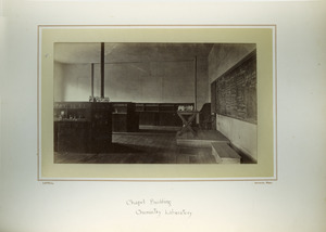 Chapel Building, chemistry laboratory, Massachusetts Agricultural College