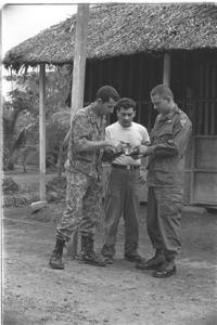 Francois Sully at Luong Hoa with American Advisors.