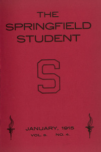The Springfield Student (vol. 5, no. 4), January 1915