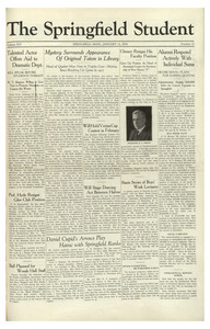 The Springfield Student (vol. 14, no. 12) January 11, 1924