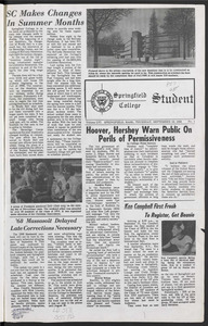 The Springfield Student (vol. 56, no. 01) Sept. 19, 1968