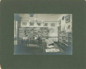 Dormitory Building Reading Room, 1899