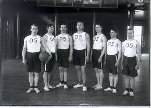 1905 Basketball Team at Springfield College