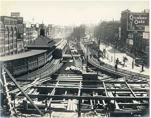 North Station progress view