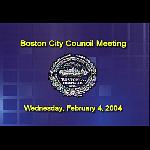 City Council meeting (part 1)