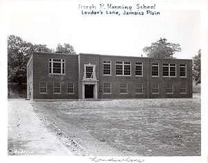 Joseph P. Manning School, Louder's Lane, Jamaica Plain