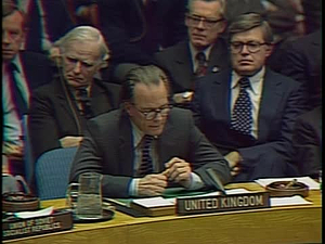 U.N. Security Council Session on Iran