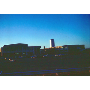 Burlington campus at dusk, 1968