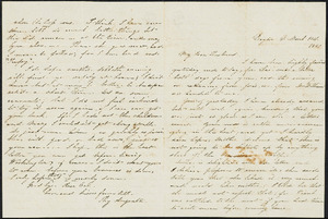 Letter from Augusta Bruen, Dayton, OH to Luther Bruen, 1861 March 10