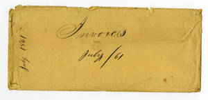 Invoices of property turned over by E. M. Livermore, Quartermaster, 16th Regt., Mass. Vol., to Capt. Leander G. King
