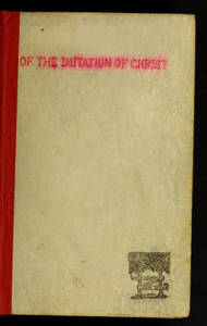 Of the imitation of Christ