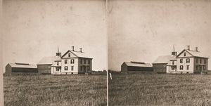 College Farmhouse and barns at Massachusetts Agricultural College in Amherst
