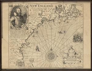 Map of New England, 1614
