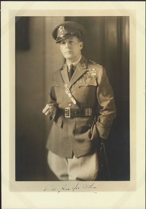Photograph of General Douglas MacArthur, 1920