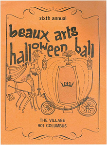 Sixth Annual Beaux Arts Halloween Ball (1968)