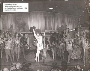 Robbie Ross in a Jewel Box Revue Production