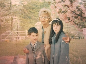 Eve Golden with Grandmother and Sister (1963)