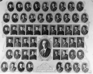 1922 Suffolk University Law School class