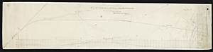 Survey of branch railroad line from B. & L. Railroad to Porters cattle yards, Cambridge