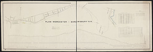 Plan of Worcester and Shrewsbury R.R.