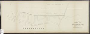 Plan showing the harbor line in Mystic River [South Channel]