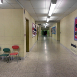 Jackson St. School hallway