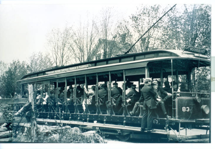 Trolley through Caryville