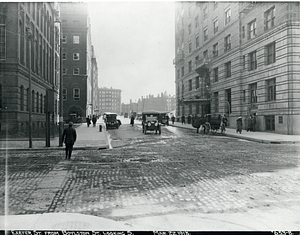 Exeter Street from Boylston Street, looking south