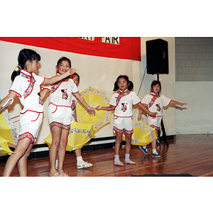 Performers at Labor Day Fair in Chinatown