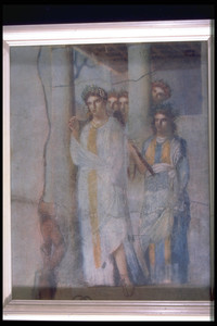 Print of Pompeii Wall Painting