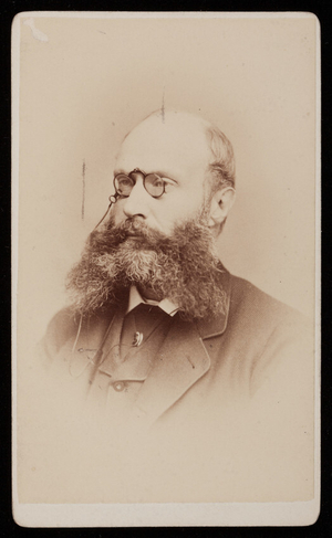 Studio portrait of Dr. Francis P. Sprague, Boston, Mass., undated