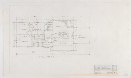 Bernard Dubinsky house on Lot 56 in Bright Coves, New Seabury, Mass.